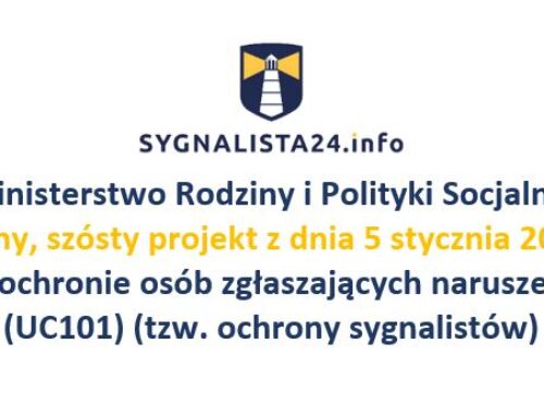 Szósty projekt polskiej ustawy chroniący sygnalistów – co zmienia?